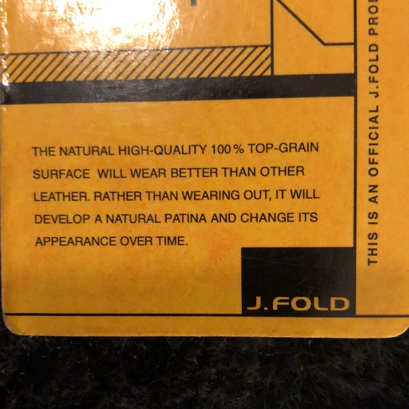 Vintage High End Leather Camo J-Fold. Jungle magnetic FPW. NWT - Picture 11 of 12